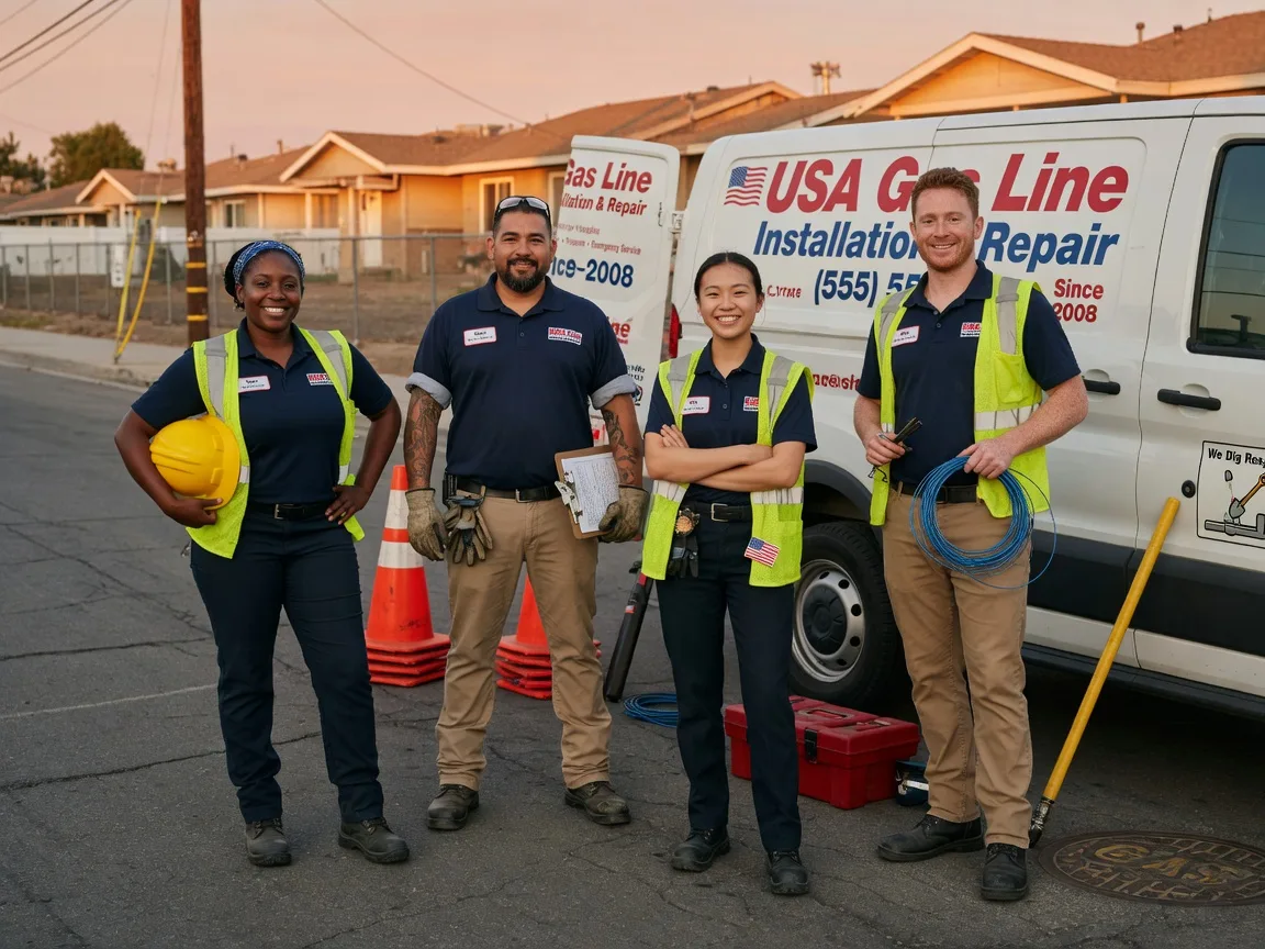 Gas Line Installation company in Weaverville, CA
